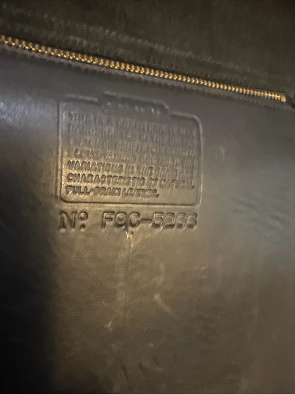 Coach Beekman 5266 Black Leather Briefcase Shoulder Bag - Picture 8 of 15